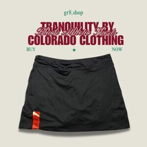 Tranquility By Colorado Clothing Womens Black Athletic Skort M